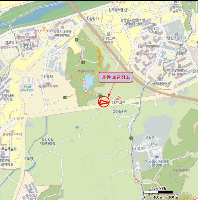사용본거지 : 강원특별자치도 강릉시 남부로 55